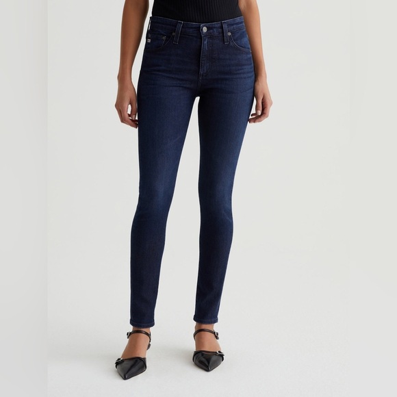 Ag Adriano Goldschmied Denim - AG-ED™ Farrah Skinny Ankle HIGH-RISE SKINNY DENIM Hyper Soft Stretch Indigo  30